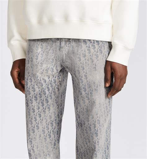 dior oblique heritage jeans|Dior Oblique Heritage Jeans Gray and Gold.